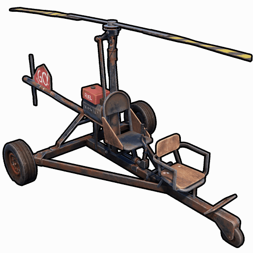 Magic Rust Миникоптер